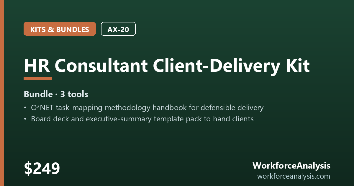 HR Consultant Client-Delivery Kit